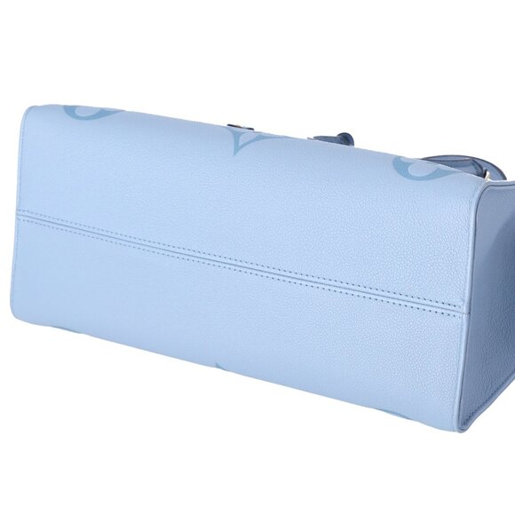 Louis Vuitton Bythepool Onthego MM Tote Empreinte Giant Monogram Summer Blue - Picture 7 of 8